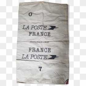 Bag Burlap Post"  Src="https - La Poste, HD Png Download - burlap banner png